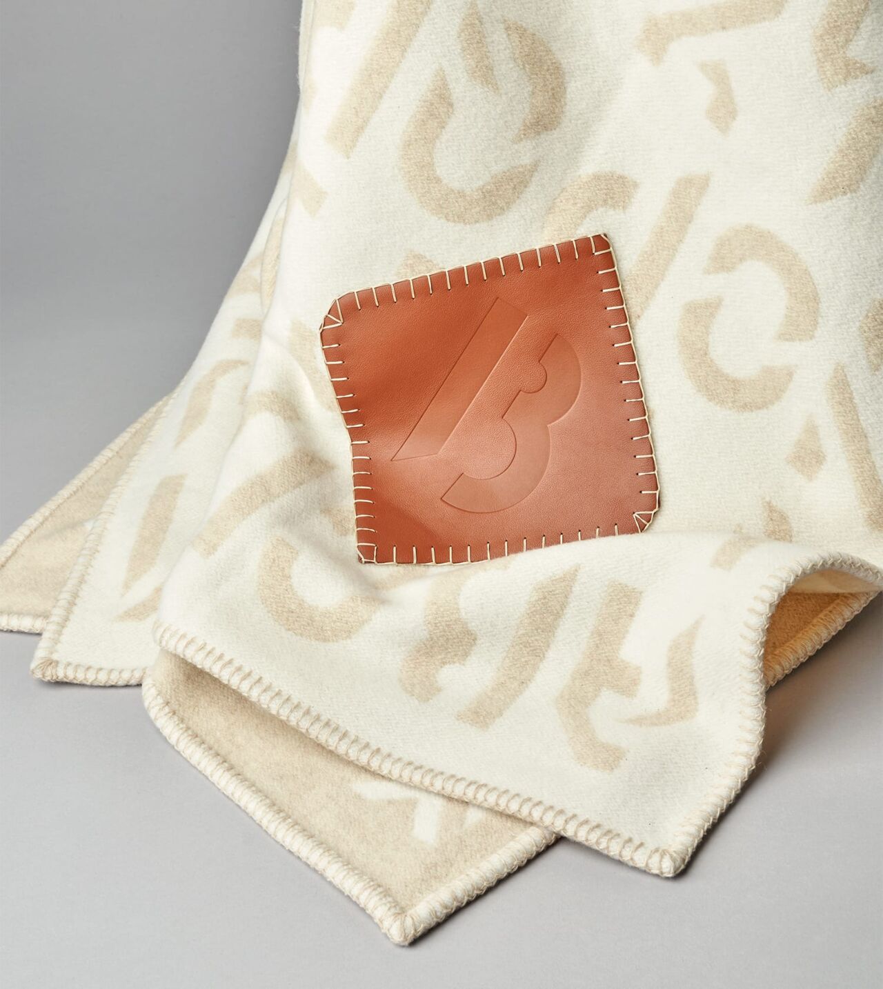 Louis Vuitton White Logo Monogram Brown Luxury Brands Blanket