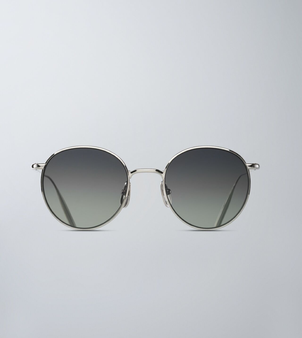 Isono Sunglasses in Palladium Shiny/Dark Grey