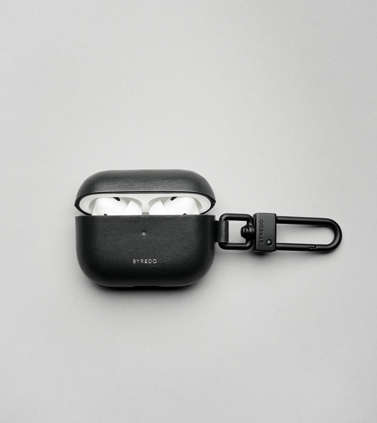 Airpods Pro Leather Case in Black