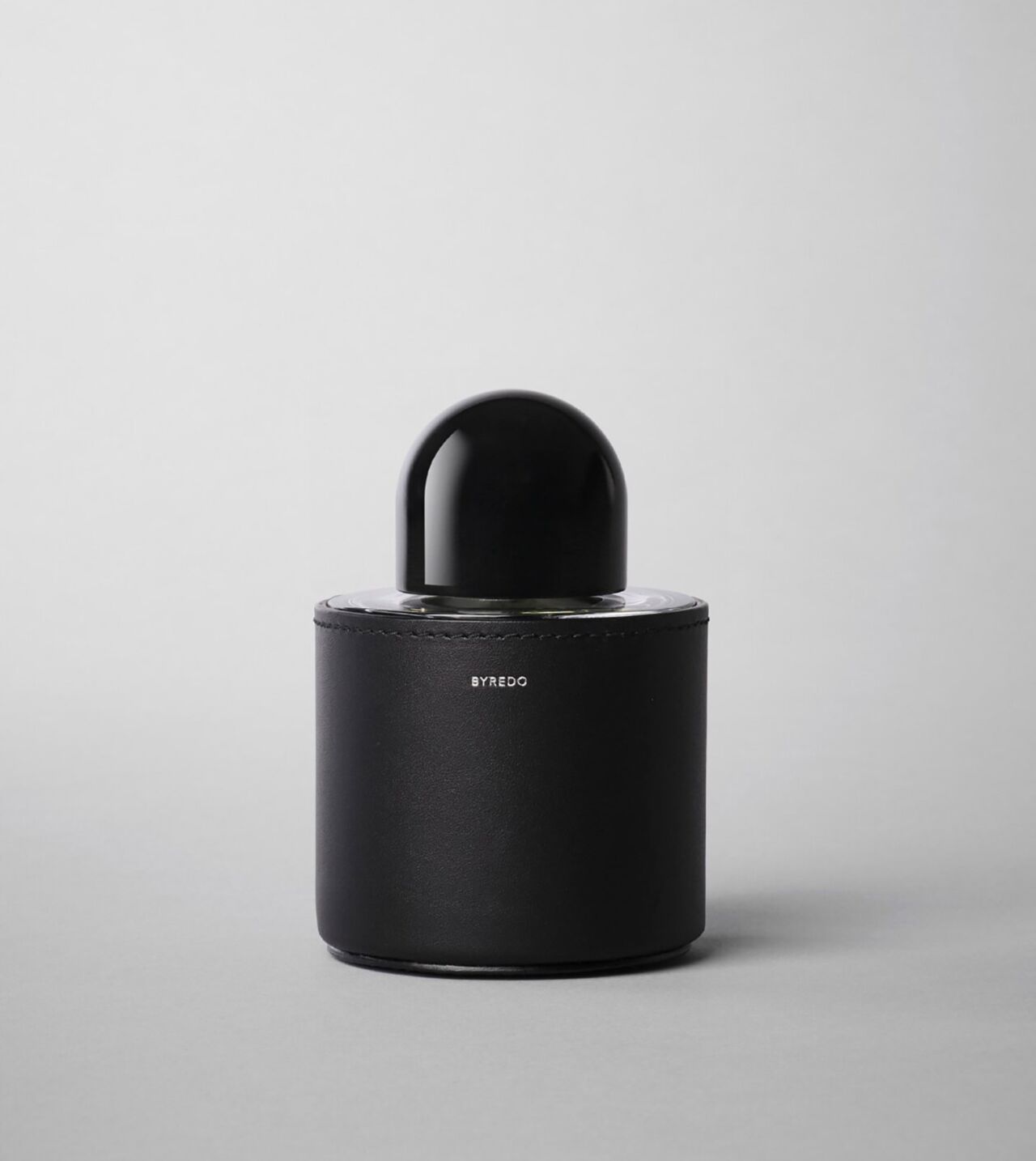 Perfume Holder in Black Leather