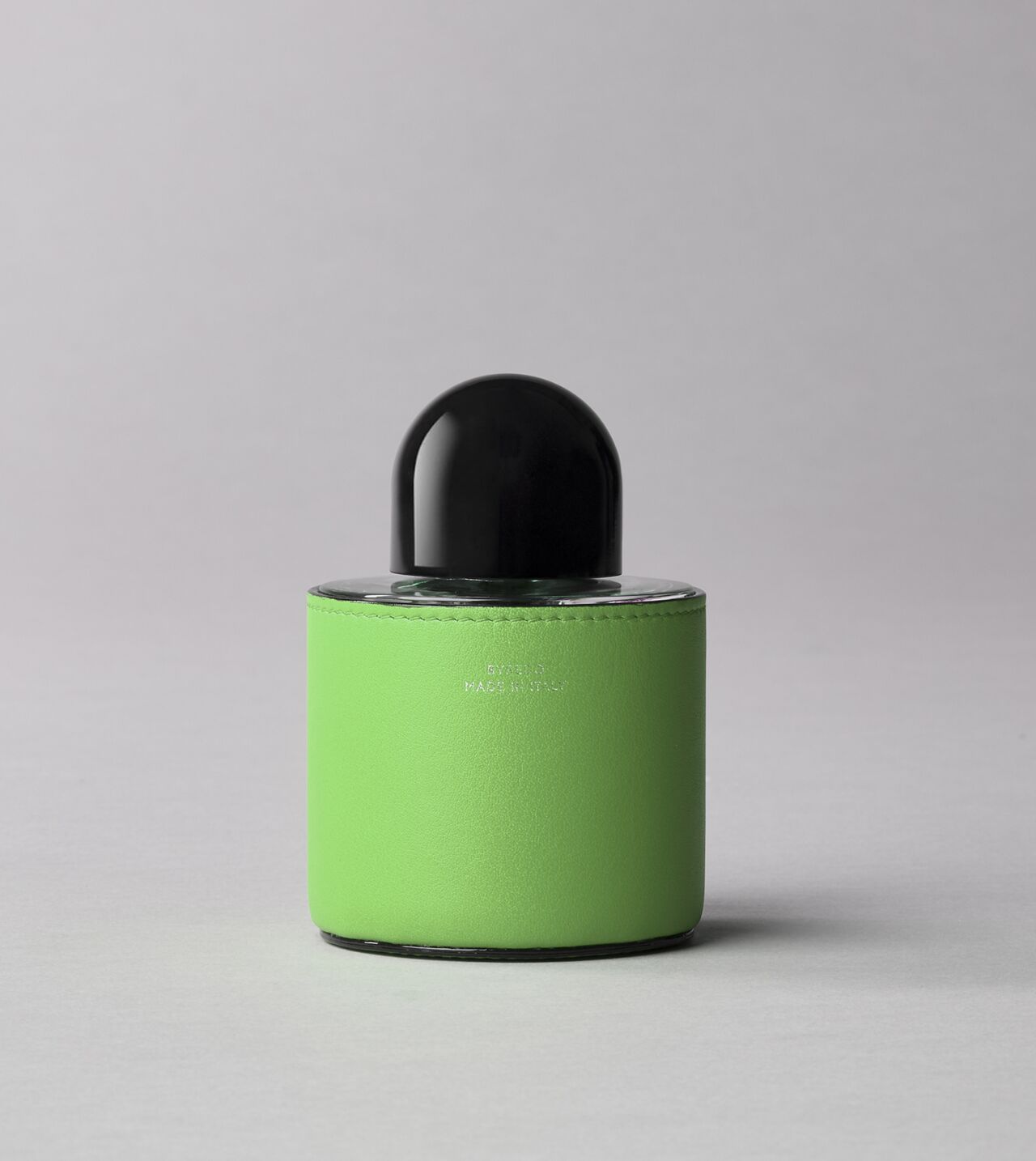 Perfume holder 100ml in Green leather