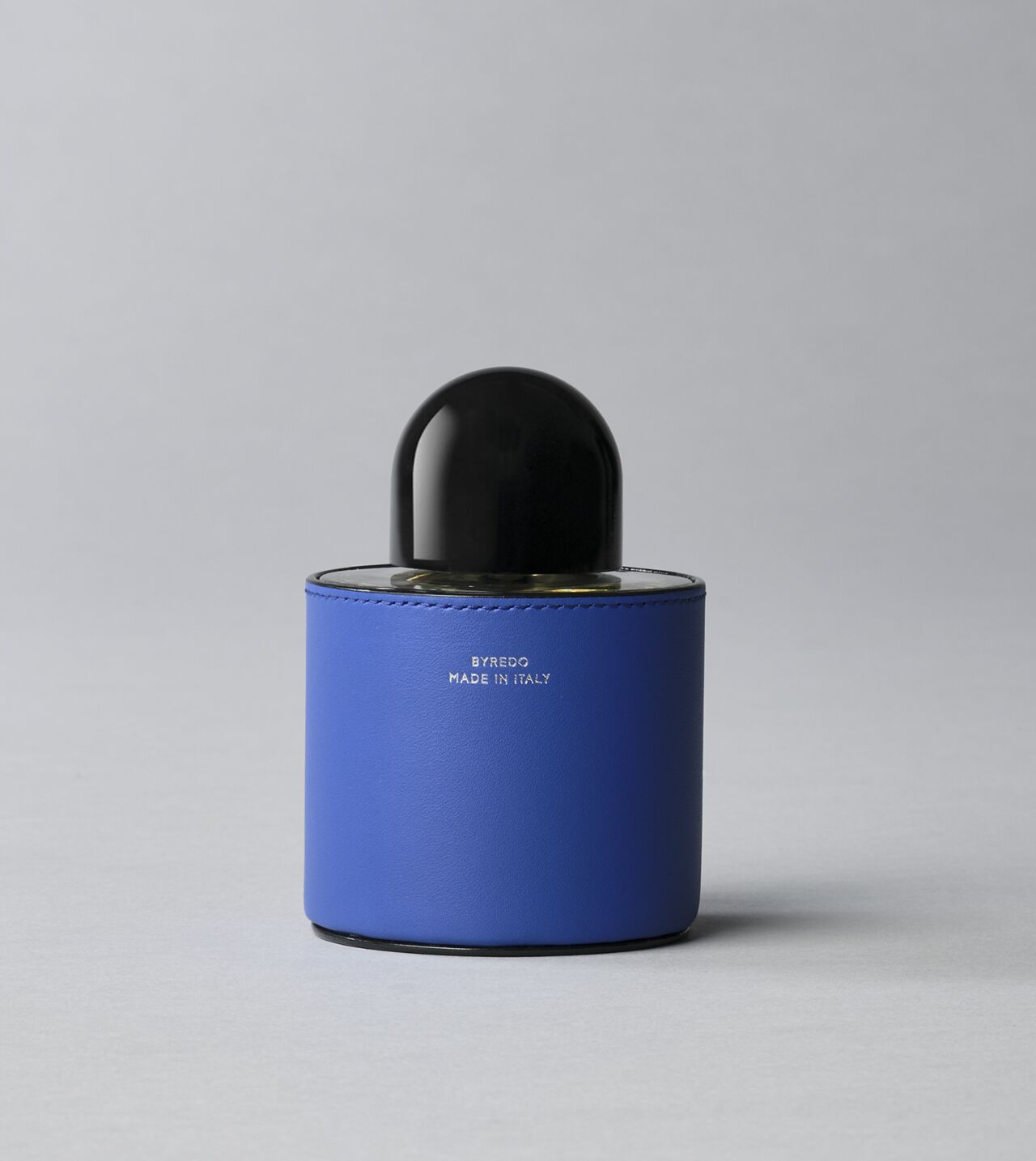Perfume holder 100ml in Blue leather