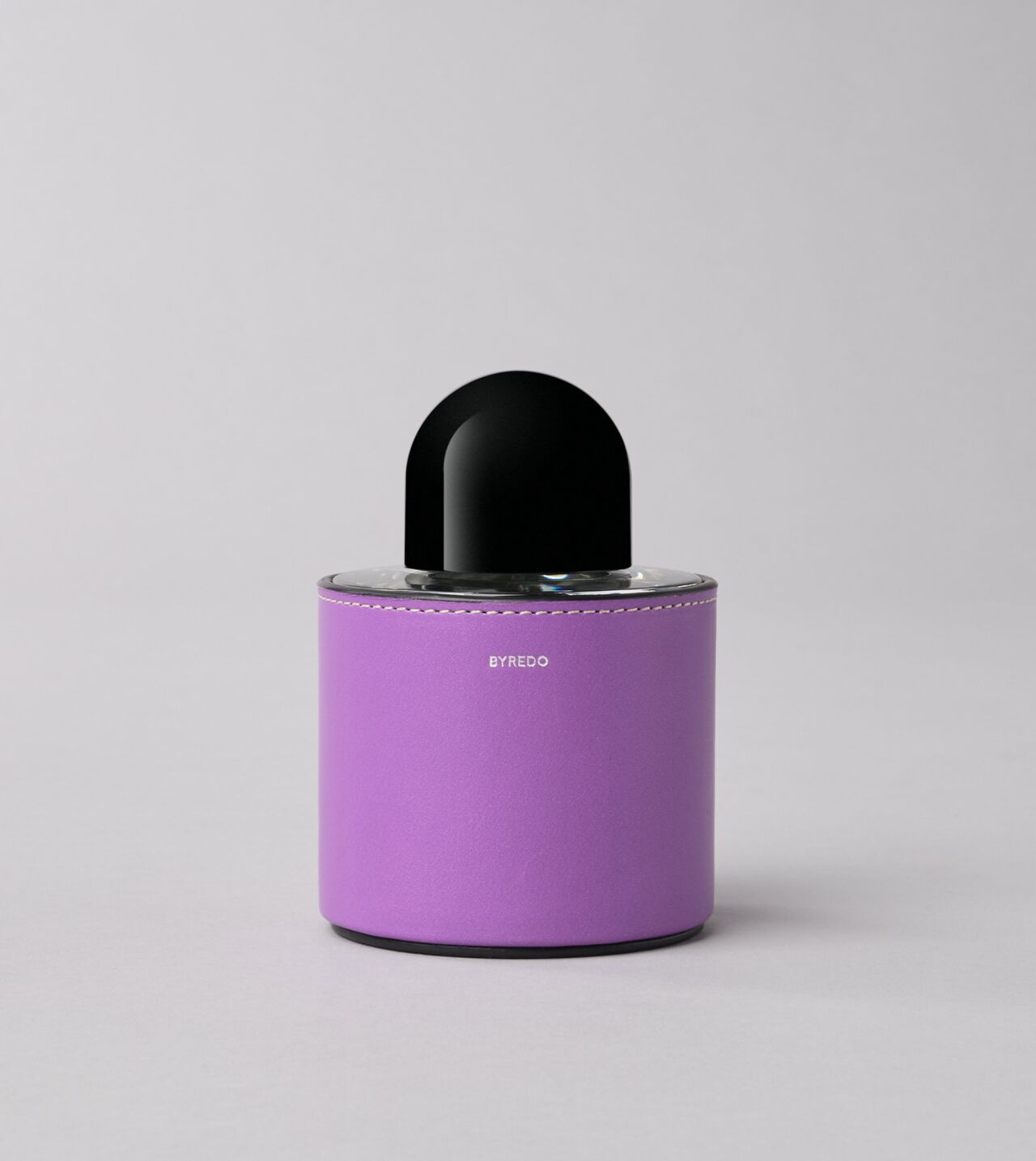 Perfume Holder in Purple Leather