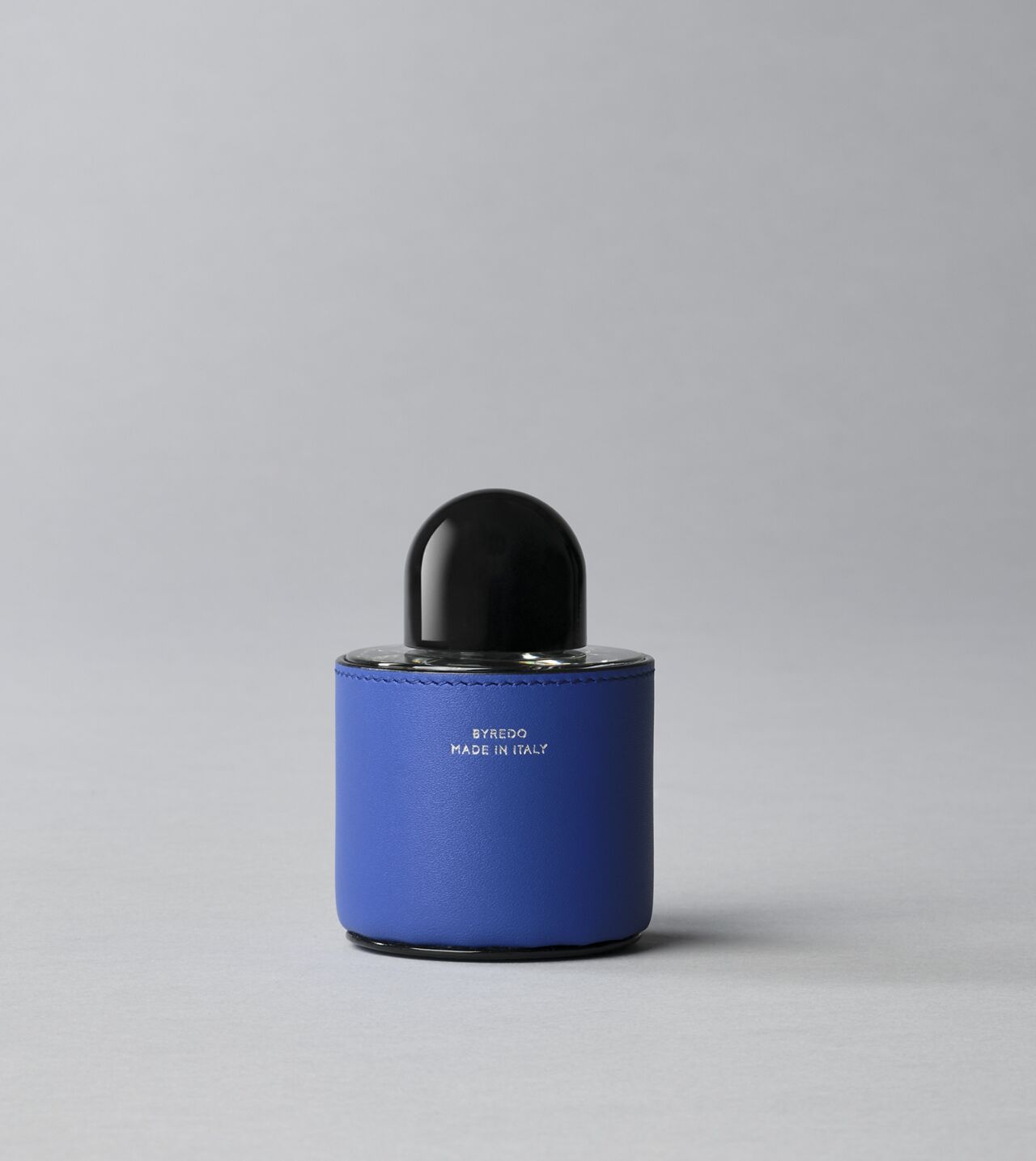 Perfume holder 50ml in Blue leather