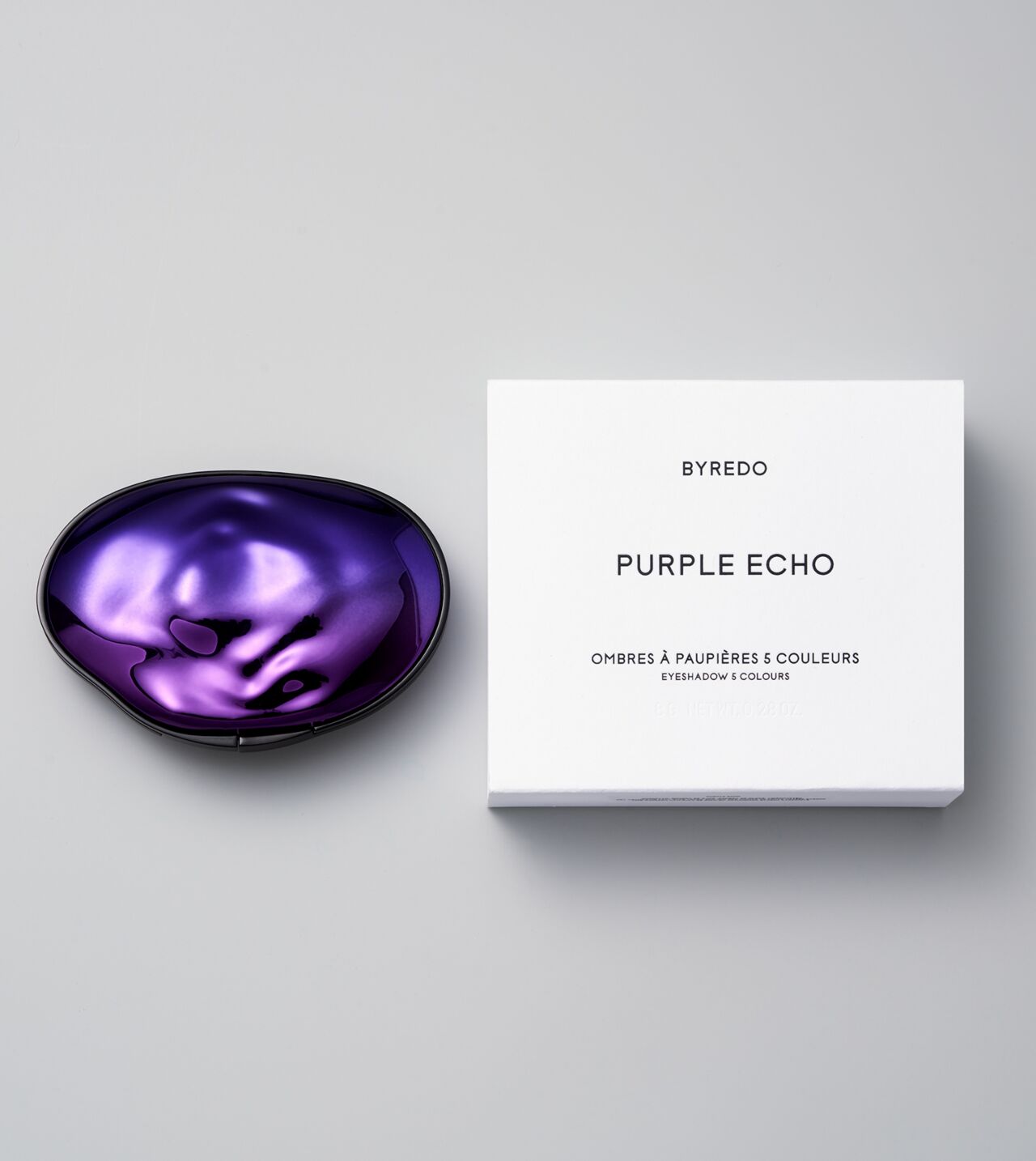 新品 BYREDO アイシャドウ5カラーズ Purple Echo