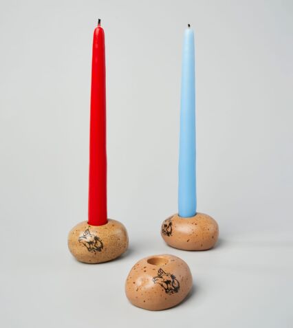 Colored Stick Candles Holidays 2022
