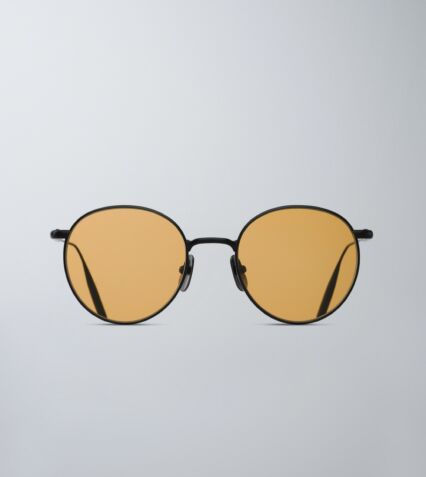 Isono Sunglasses in Black Mat/Yellow