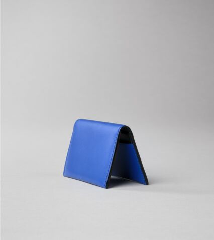 Picture of Byredo Business card holder in Blue leather