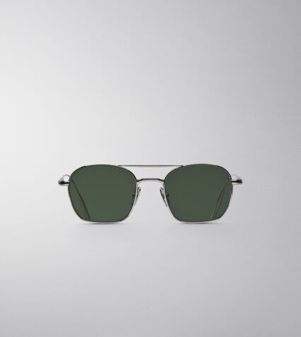Maeda Sunglasses in Palladium green