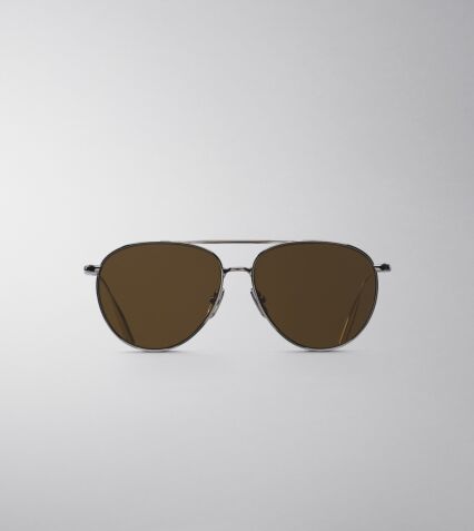 Niiro Sunglasses in Palladium brown