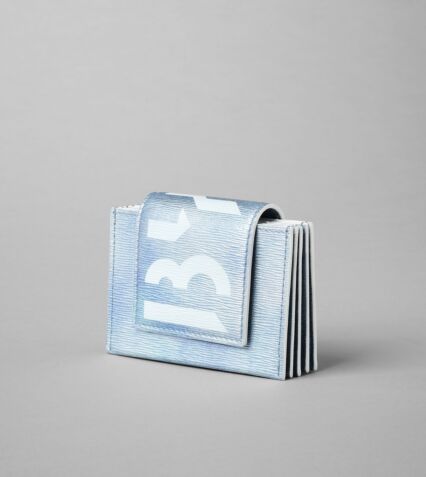 Picture of Byredo Umbrella wallet in Sky Blue White